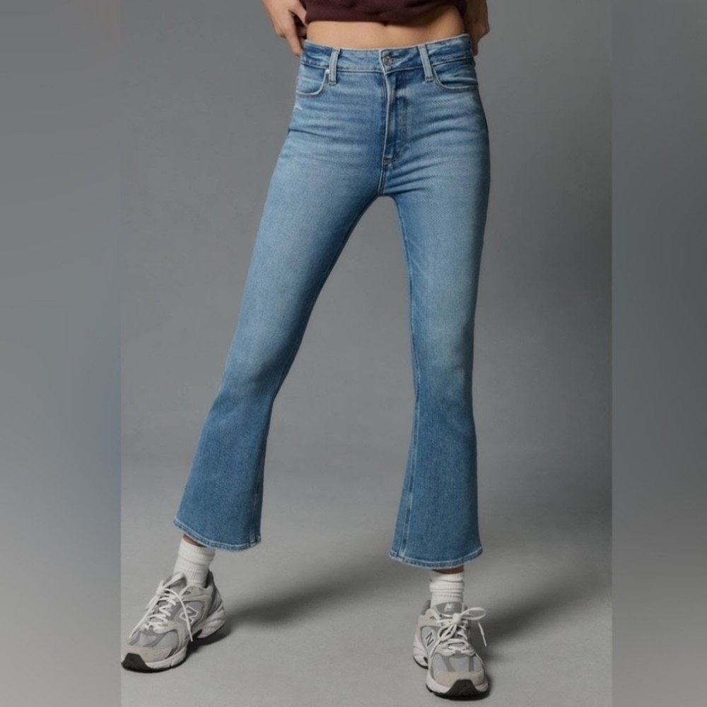PAIGE Colette Crop Flare Jeans